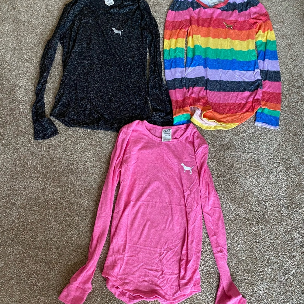 Victoria’s Secret pink sleep shirts